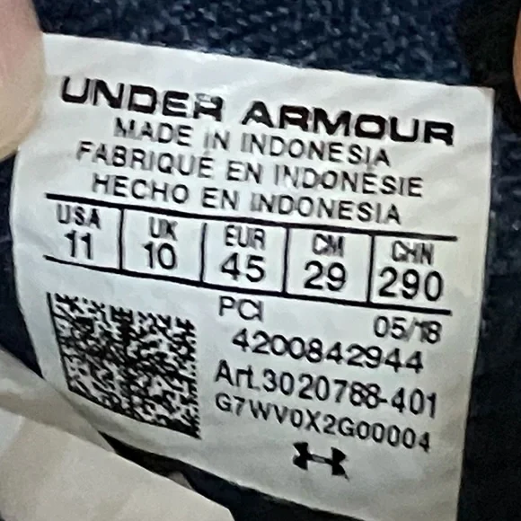 NEW Under Armour Project Rock 1 Men’s Training Gym Sneakers. - Picture 12 of 13